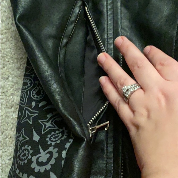 Sixth June Paris leather jacket Unisex Small - Picture 5 of 8